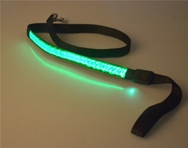E104 светодиод для домашних собак легкий поводок 120 см Длина usb Перезаряжаемый|lead for