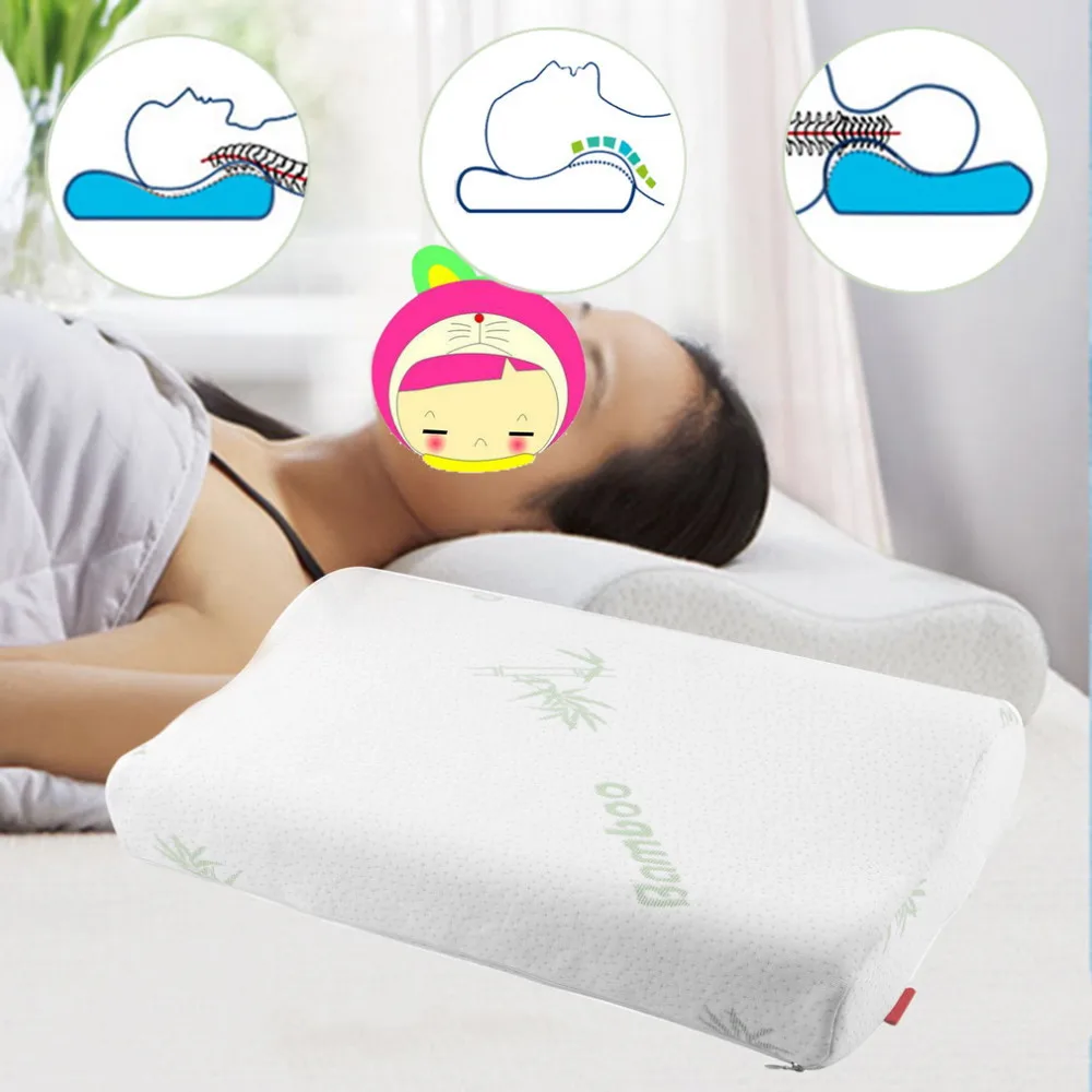 niveau Eigenwijs Abnormaal 1 STKS 30x50 Slaap Bamboevezel Trage Rebound Memory Foam Kussen Cervicale  Gezondheidszorg Nieuwste Hot Zoeken|memory foam pillow|foam pillowpillow  cervical - AliExpress