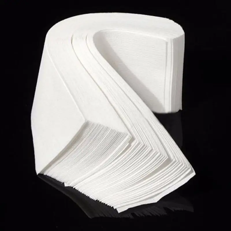 100Pcs/set Depilatory Nonwoven Hair Removal Epilator Wax Strip Paper