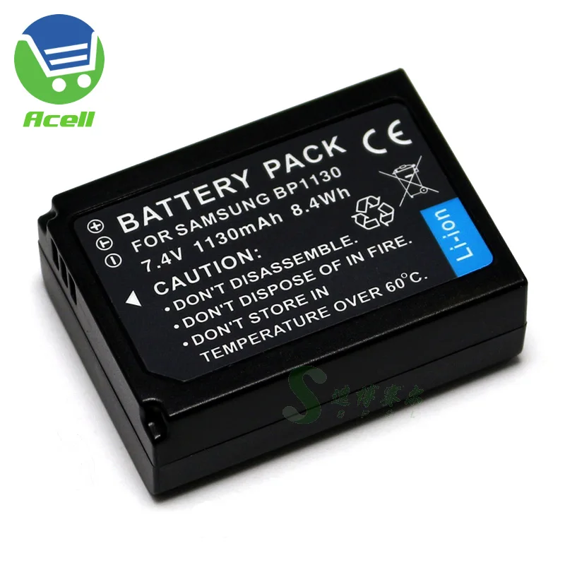 BP1130 Battery + USB Charger for SAMSUNG NX500 NX1000 NX1100 NX2000 NX200 NX210 NX300 NX300M Camera Replace BP1030