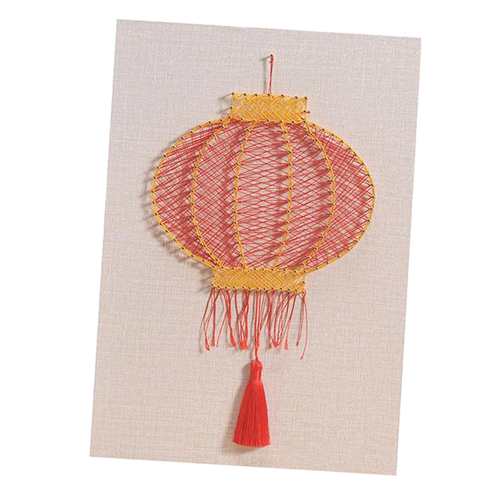 Ремесла Pin String художественные наборы для фотографий DIY домашний декор ручной