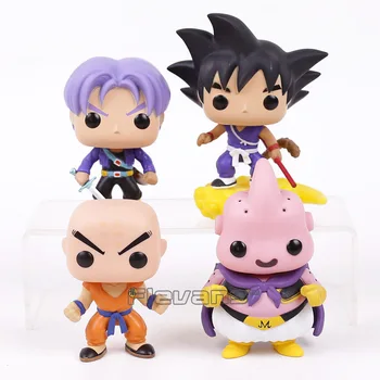 

Dragon Ball Z Son Goku 109 Trunks 107 Krillin 110 Majin Buu 111 Vinyl Action Figure Collectible Toy