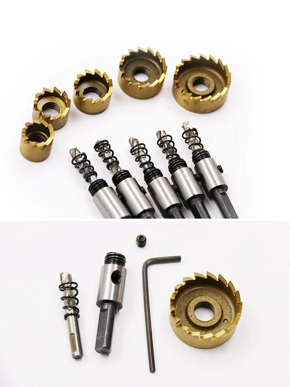 HSS High Speed Steel Hole Drill Bit Aluminum Hole Opener Metal Sheet