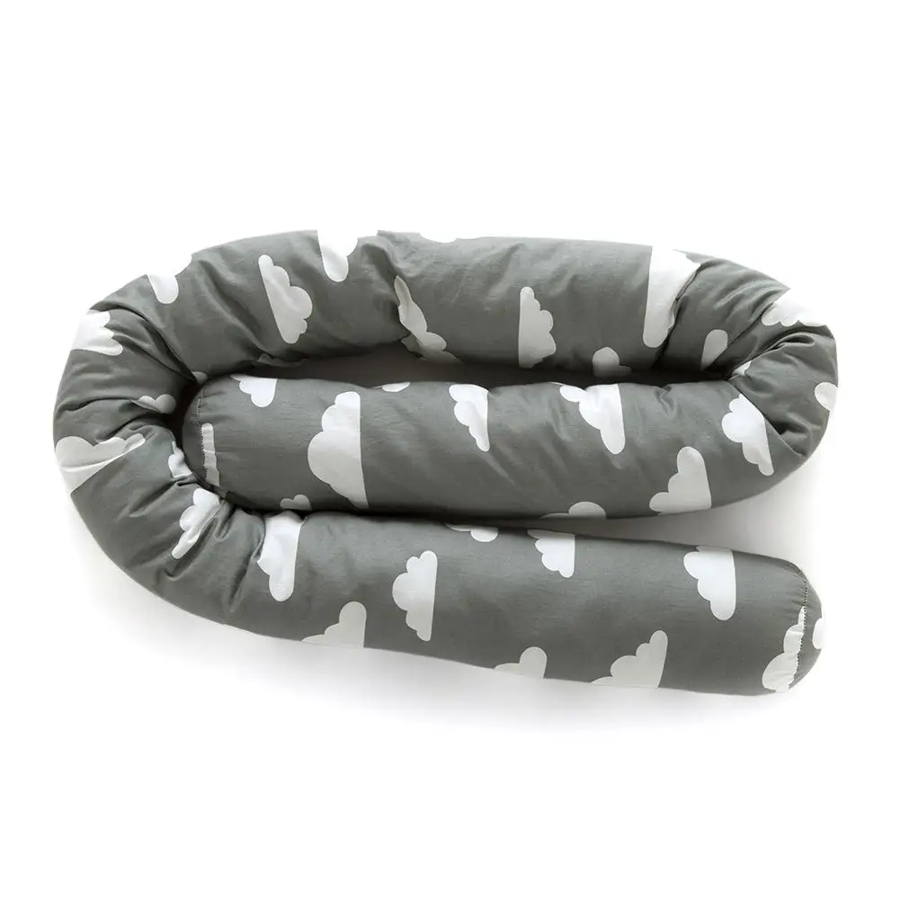 Cotton Crib Bumper Creative Clouds Plush Pillows Crib Bumper Pads