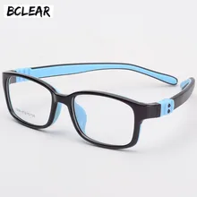 Kids Glasses Spectacle-Frame BCLEAR Children Silicone TR90 Boy Girl Rubber Protective