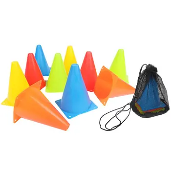 

5pcs18cm football training Sport Safety equipment agility training mark skating mark cone freestyle obstacle skating pile cup
