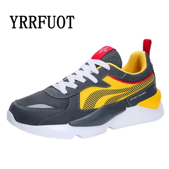 

YRRFUOT Summer New Men's Casual Shoes Breathable Light Outdoor Men Shoes Fashion Sneakers for Men Zapatos Hombre Adult Flats