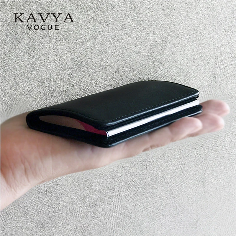 Чехол органайзер из натуральной кожи с магнитным замком|card holder box|namecard casebank card |