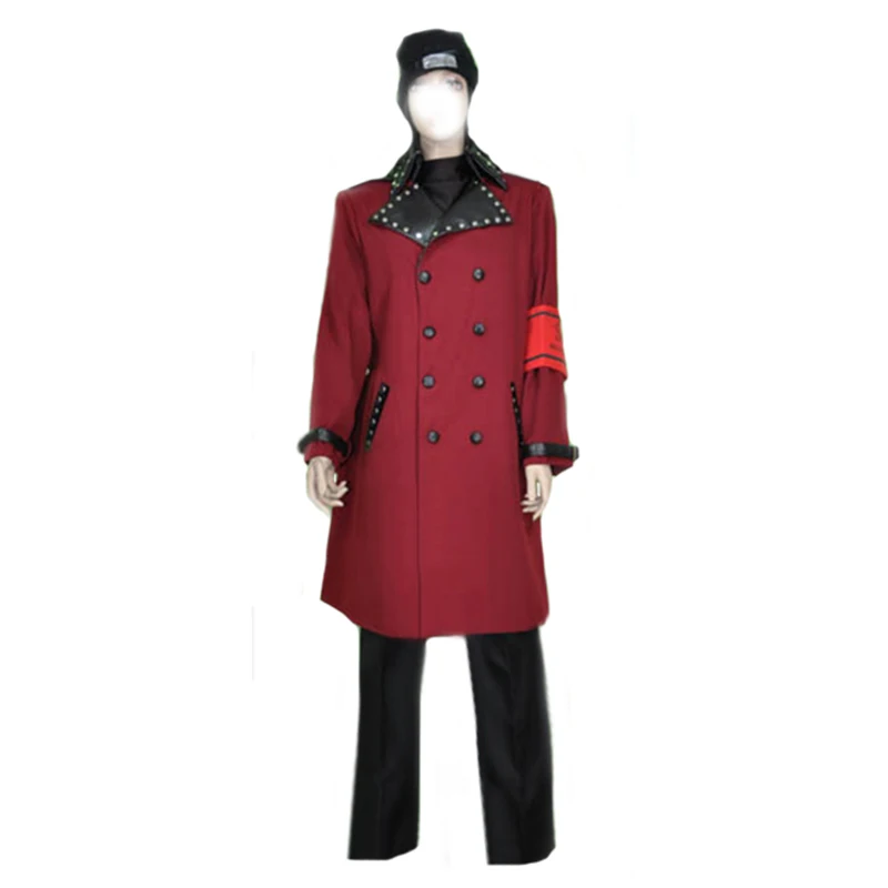

Аниме продукция Shinjiro Aragaki косплей костюм топ + брюки + шляпа 11