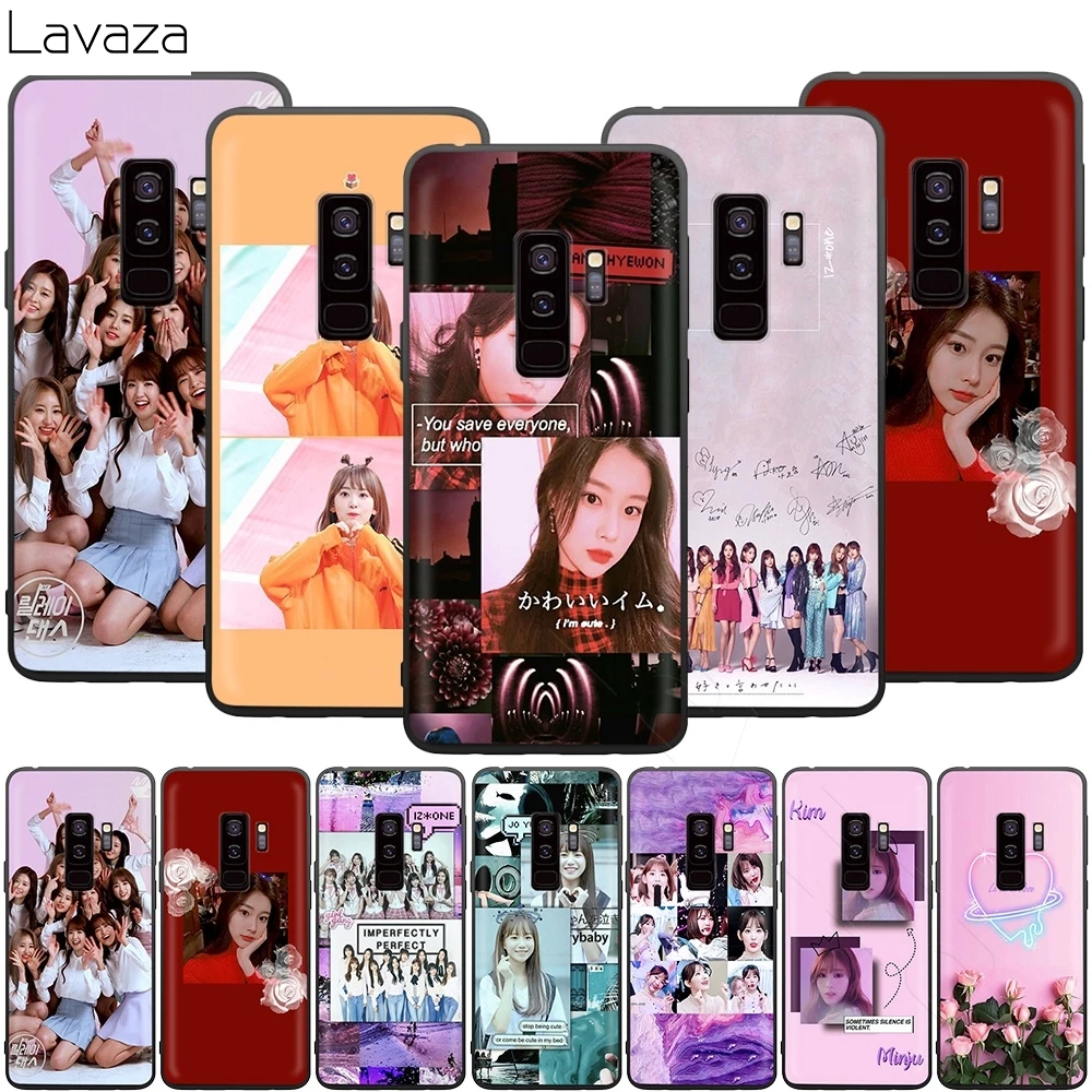 Izone Iz One чехол для Samsung Galaxy S20 S10 S9 S8 S7 S6 Plus Note 9 8 M30 M20 M10 Edge Lite Ultra | Мобильные телефоны и