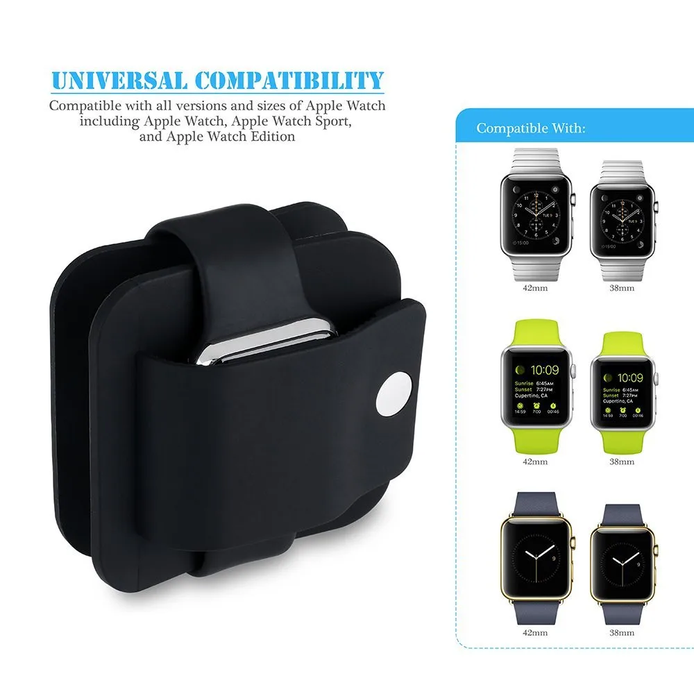 

Replacement Protect Case Cover Charging Wallet Dock Holder Stand Station for Apple Watch Smart Watches Charger Drop Shipping