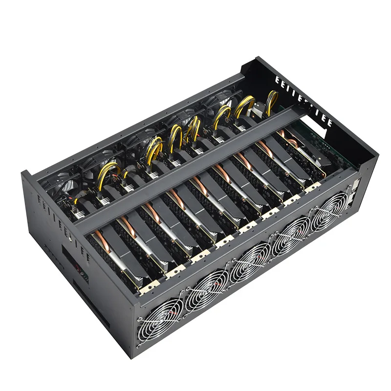 9GPU crypto algorithm mining rig case usb miner machine frame btc ethereum mmcoin sever rack19 chassis video card RX470 rx570 9GPU crypto algorithm mining rig case usb miner machine frame btc ethereum mmcoin sever rack19 chassis video card RX470 rx570