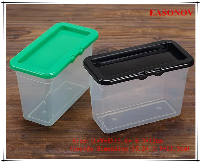 

EASONOV PP Rectangular transparent plastic box with a lid with a high - quality packaging box Keep fresh box