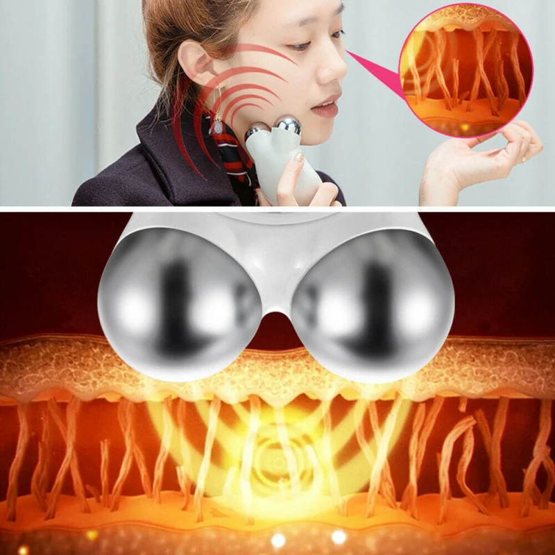  Mini Microcurrent Face Lift Machine V Shaped Lifting Face Electric Facial Massager Beauty Tighten S