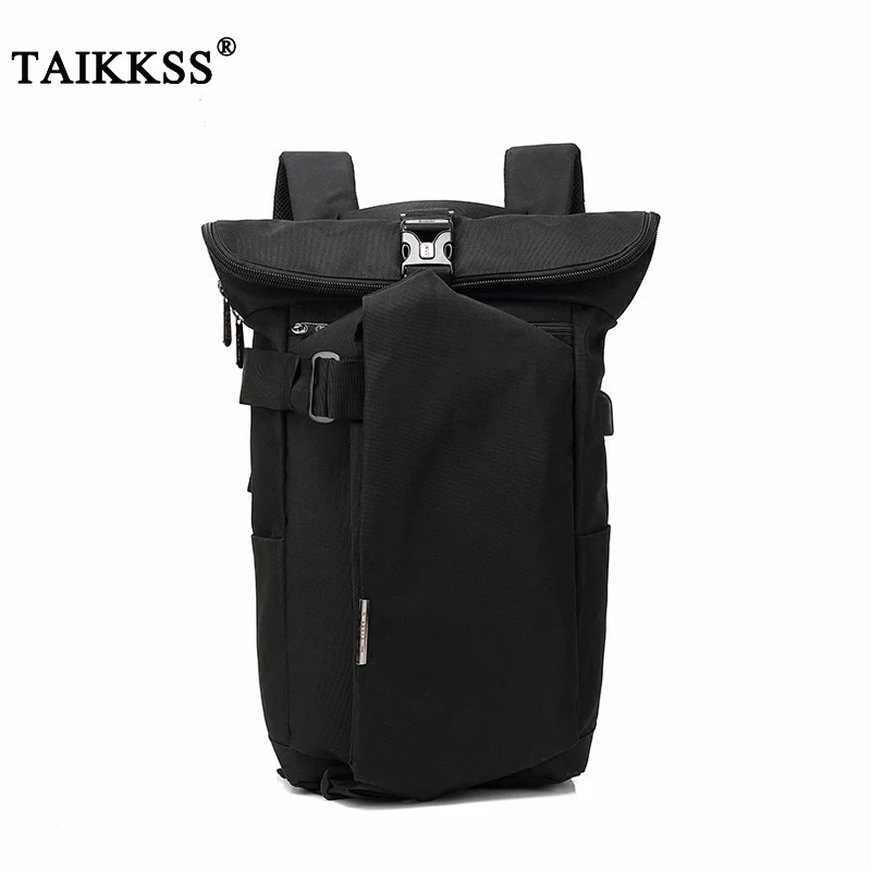 

2019 Fashion Men Backpacks Travel Bags Large Capacity Versatile Utility Multifunctional Backpack High quality USB charging Bags