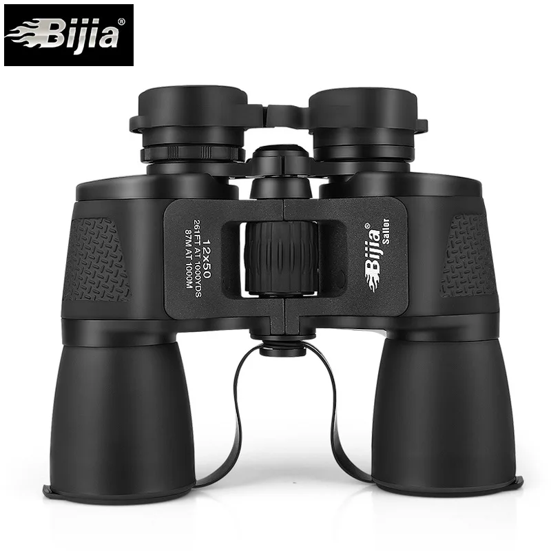 Телескоп BIJIA черный 12x50 1000 м портативный водостойкий с низким уровнем