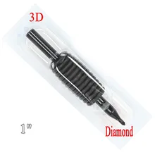 20x одноразовые насадки для тату-трубки разных размеров для игольчатых чернил Набор "(25 мм) ручка Силиконовая трубка DTG-D3640-3D