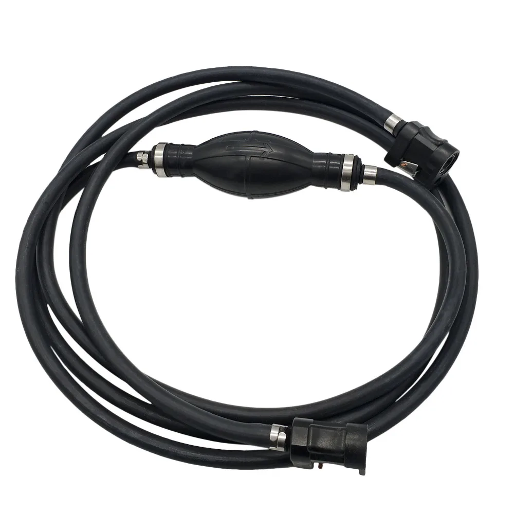 

Iztoss Boat Motor Fuel Line Hose 1/4" (6MM) with connector and Primer Assy 6Y2-24306-55-00 6Y2-24306-56-00