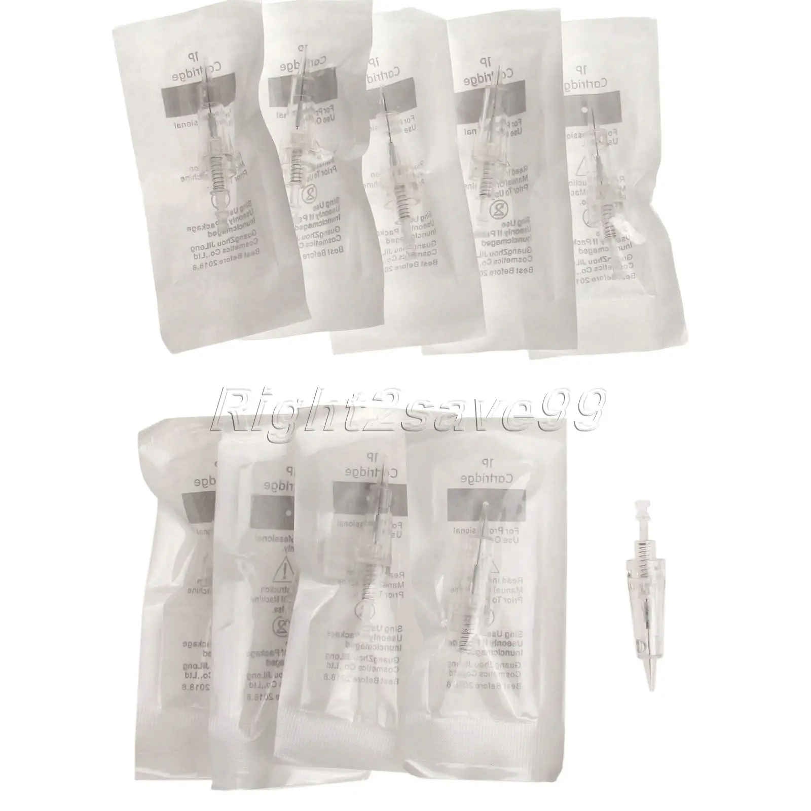 

10pcs Tattoo Cartridges Needles 3F Disposable Sterilized Permanent Makeup Needles for Tattoo Eyebrow Machine Pen Professional