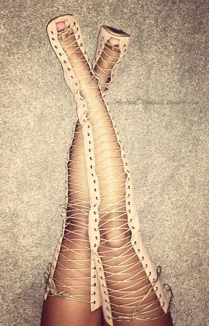 Cuir Talons Le Grande Nouvelle Bout 13 Sur As En Taille as Ouvert Mode Dentelle Picture Genou Femme up À Sexy Picture Bottes Hauts Cuissardes D'été HH6AZwq