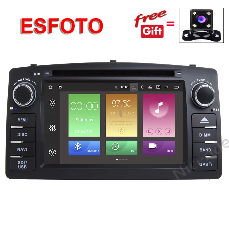 2 din Android 8 0 4G машинный dvd проигрыватель для Защитные чехлы сидений сшитые