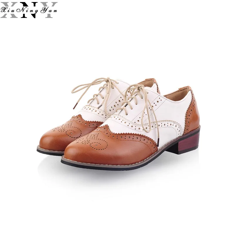 color oxford shoes xiuningyan new 2017 s brogue flats shoes mixed color color oxford shoes xiuningyan new 2017 s brogue flats shoes mixed color