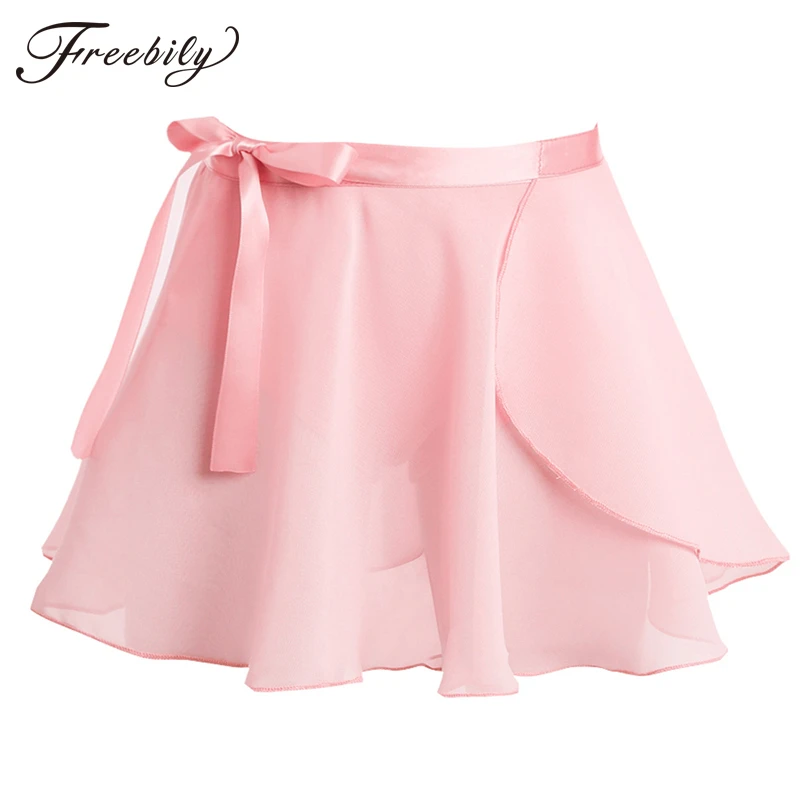Girls Kids Ballet Leotard with Chiffon Wrap Skirt Short Sleeve Skate Gymnastics Girls Kids Ballet Leotard with Chiffon Wrap Skirt Short Sleeve Skate Gymnastics