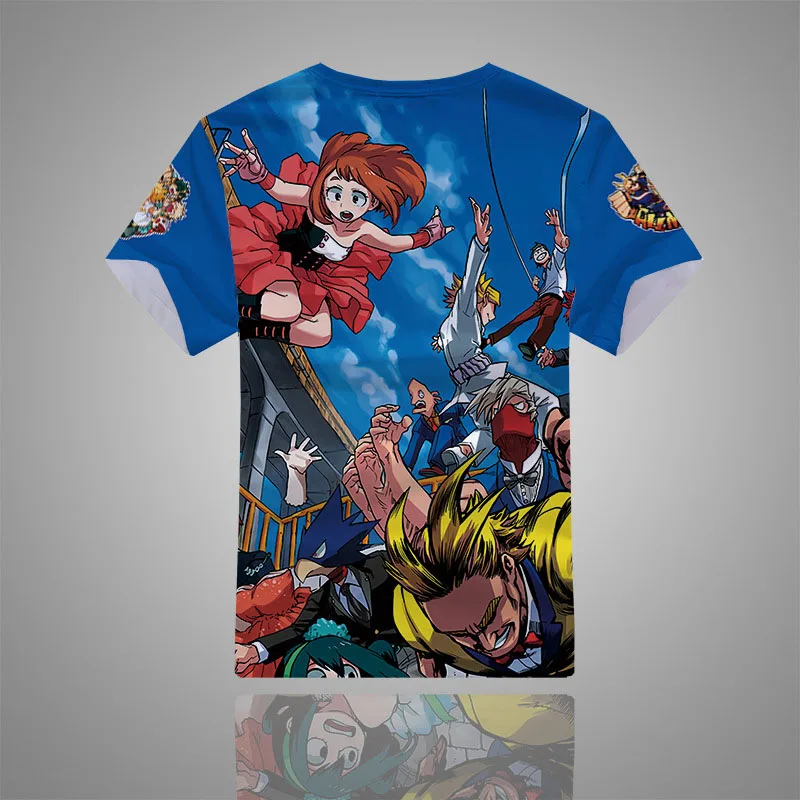 Cosroad Boku No My Hero Academia Cosplay T Shirt Costumes Men and Women Summer T-shirts Midoriya Izuku Tops1 (6)