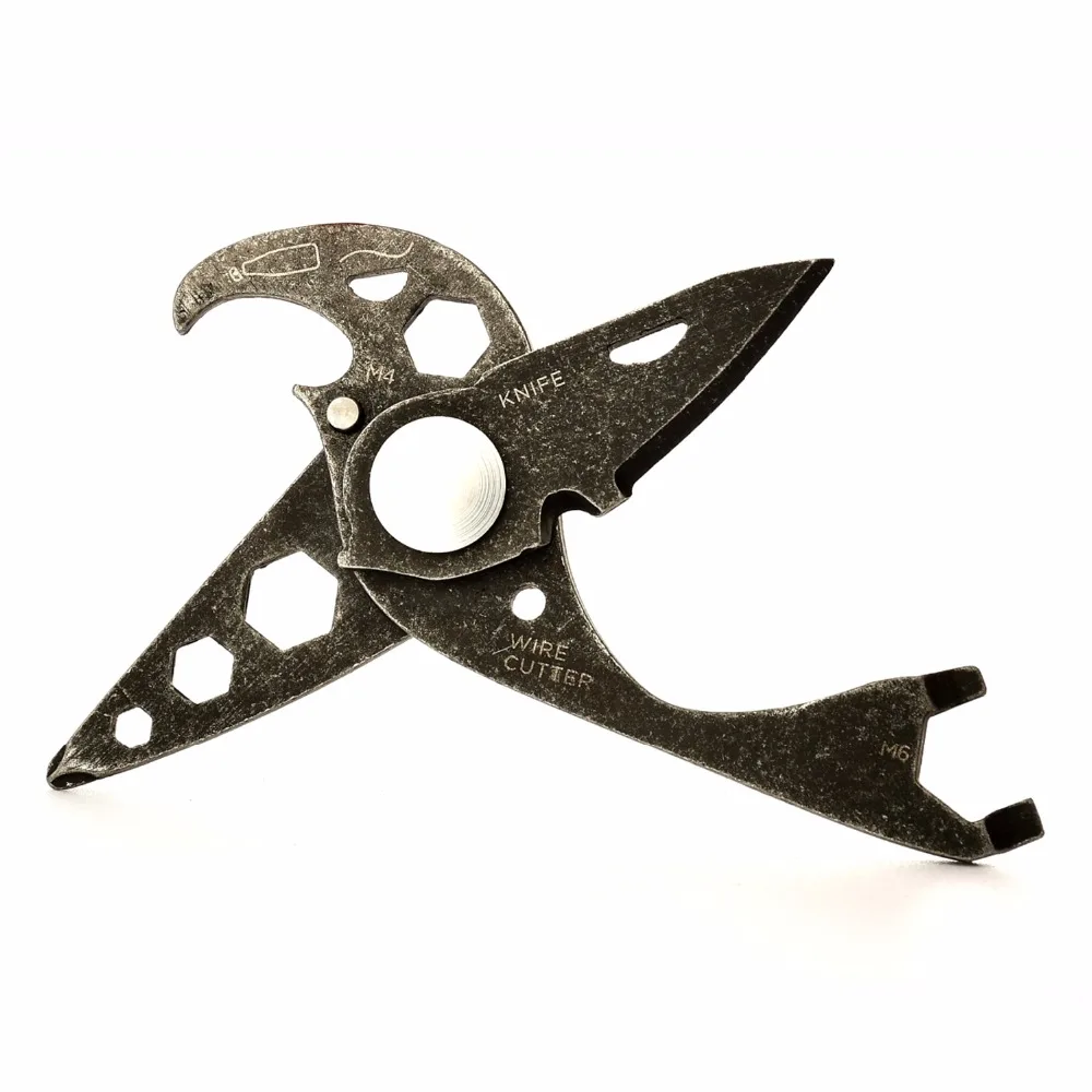 

EDC survival pocket tool mini 11 in 1 bottle opener wrench screwdriver multi camping mini tool full stainless steel key chain