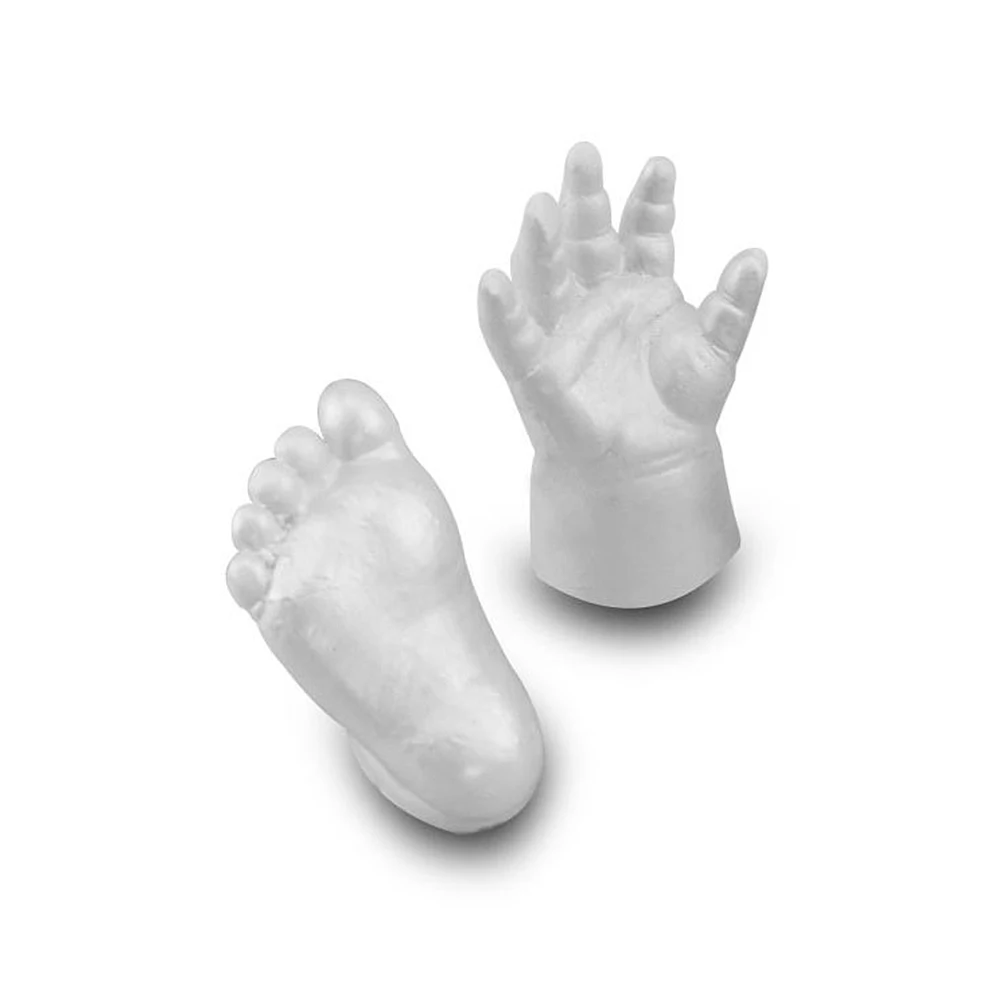 3D рук и ног принтом отпечаток руки ребенка форма в виде отпечатка ноги для детской присыпки гипсовая отливка комплект подарок на память