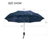 2022 Creative Automatic 12 Constellation Universe Galaxy Space Stars Umbrella Star Map Starry Sky Folding Umbrella for Women ► Photo 2/5