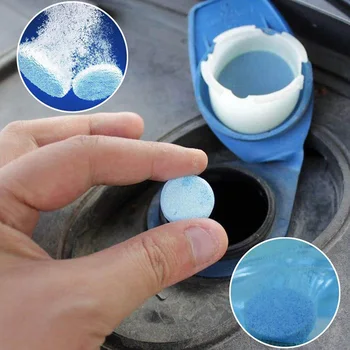 

Newly 10pcs Cleaning Cleaner Tablets Effervescent With Spray Pot Multifunction For Home Kitchen Toilet MK