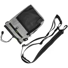 Воздухопроницаемые сумки для собак, сумка-переноска для собак, держатель для собачьих отходов на молнии, сумка для поводок, крепление для