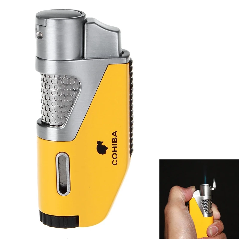 2017 New Style COHIBA High Grade Metal Windproof Lighter Torch Jet