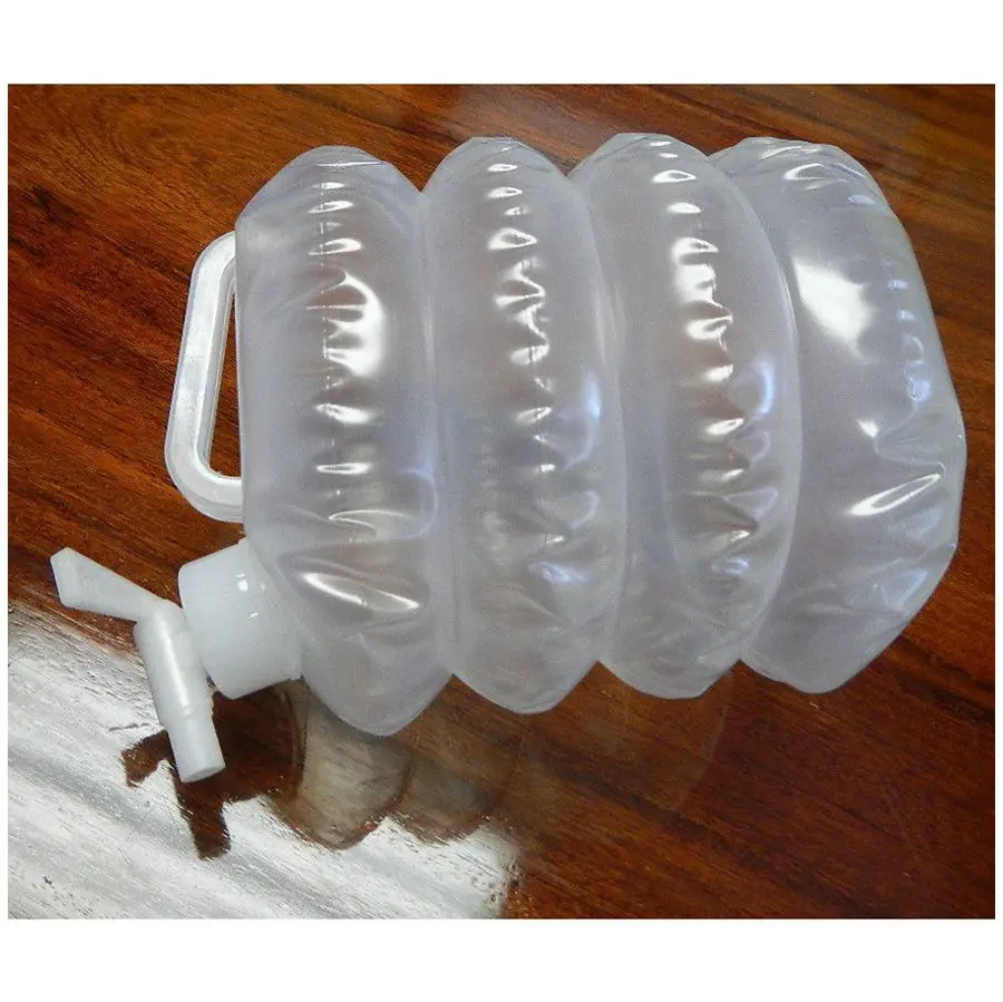 

New Sale 3 Liter Collapsible Water Jug Bottle boating, camping, emergency water container