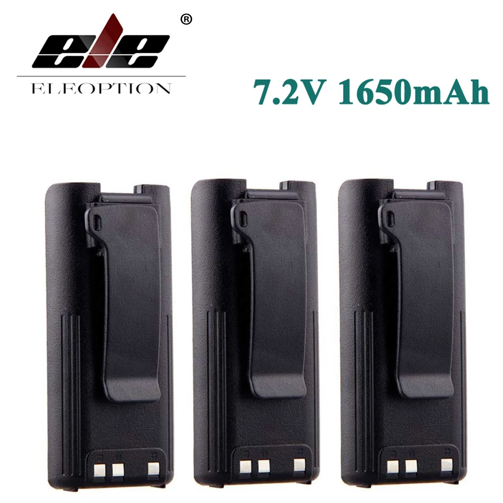 Аккумулятор ELEOPTION для ICOM 3 шт. 1650 ма · ч 7 2 в ni mh батарея IC F41GT