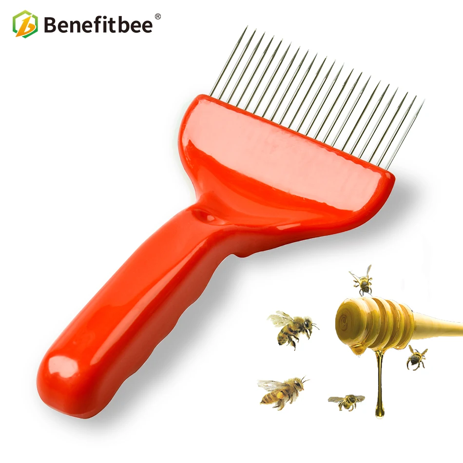 

Benefitbee 21 Pin Stainless Steel Uncapping Comb Honey Fork Beekeeping Honey Tools Bee Keeping Uncapping Fork apiculture