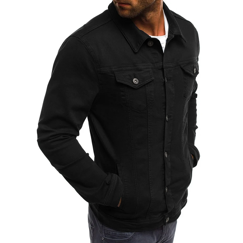 ZOGAA Mens Jackets 2019 Streetwear Denim Jacket Casual Fashion 6 Color Men Jacket Spring New Polyester Mens Jackets and Coats ZOGAA Mens Jackets 2019 Streetwear Denim Jacket Casual Fashion 6 Color Men Jacket Spring New Polyester Mens Jackets and Coats