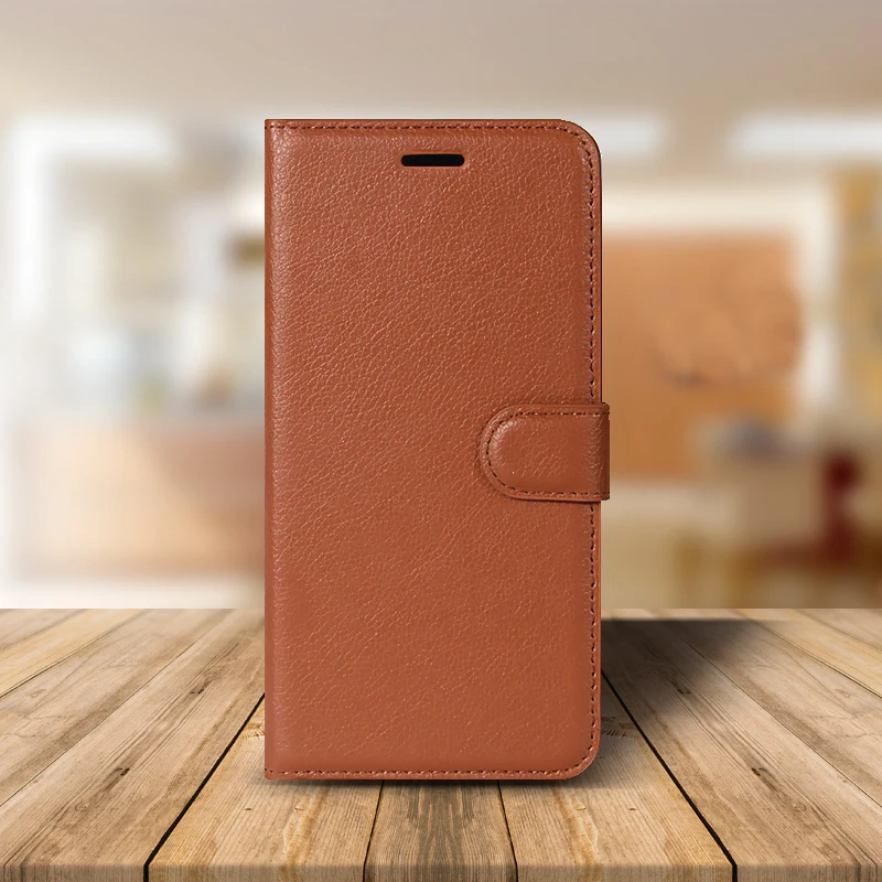 Чехол для Asus Zenfone 3 Zoom ZE553KL, откидной кожаный чехол-кошелек с отделениями для карт, чехол-подставка s Для Zenfone Zoom S, чехол для сотового телефона - Цвет: brown