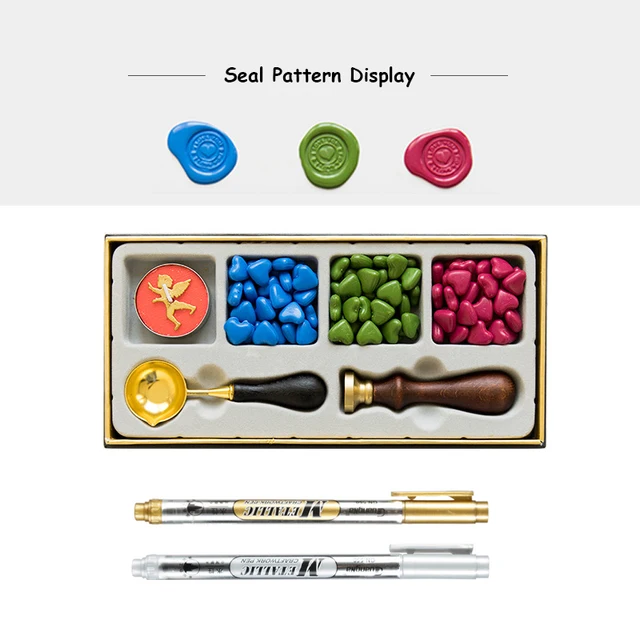 Download Retro Fire Paint Seal Wax Set Diy Paper Card Gift Envelope Decoration Delicate Cuprum Stamps Wood Handle For Wedding Invitation Paper Envelopes Aliexpress