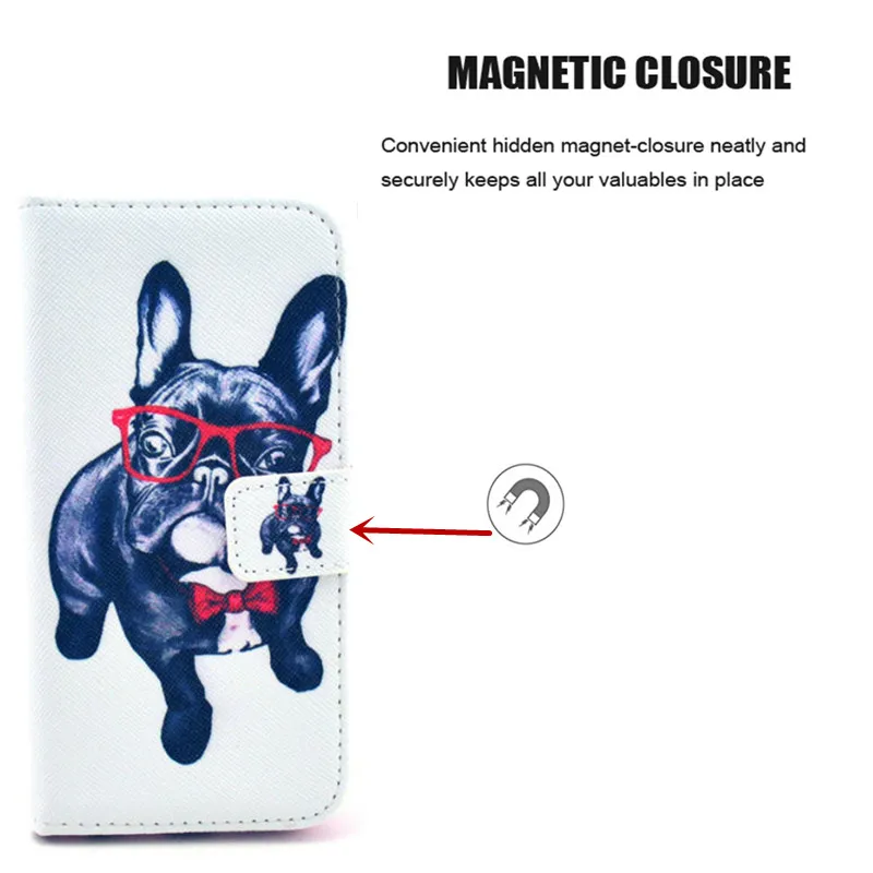 Кожаный чехол кошелек с откидной крышкой для Samsung Galaxy S6 edge S3 S3mini S4 S4mini S5 S5mini iPhone 5 5C S