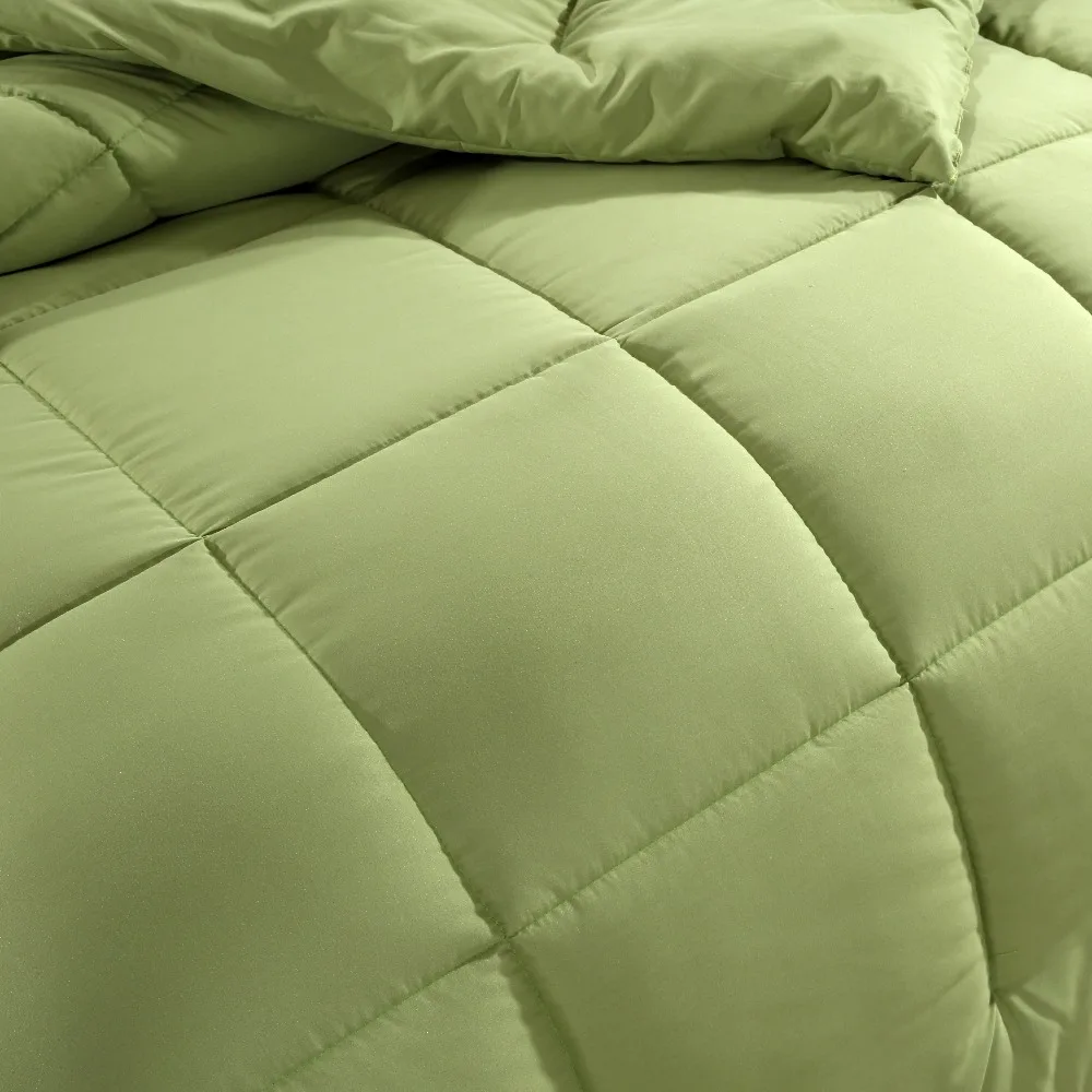 Пуховое альтернативное одеяло, пуховая вставка, средний вес для всех сезонов, пушистое, теплое, мягкое и Гипоаллергенное