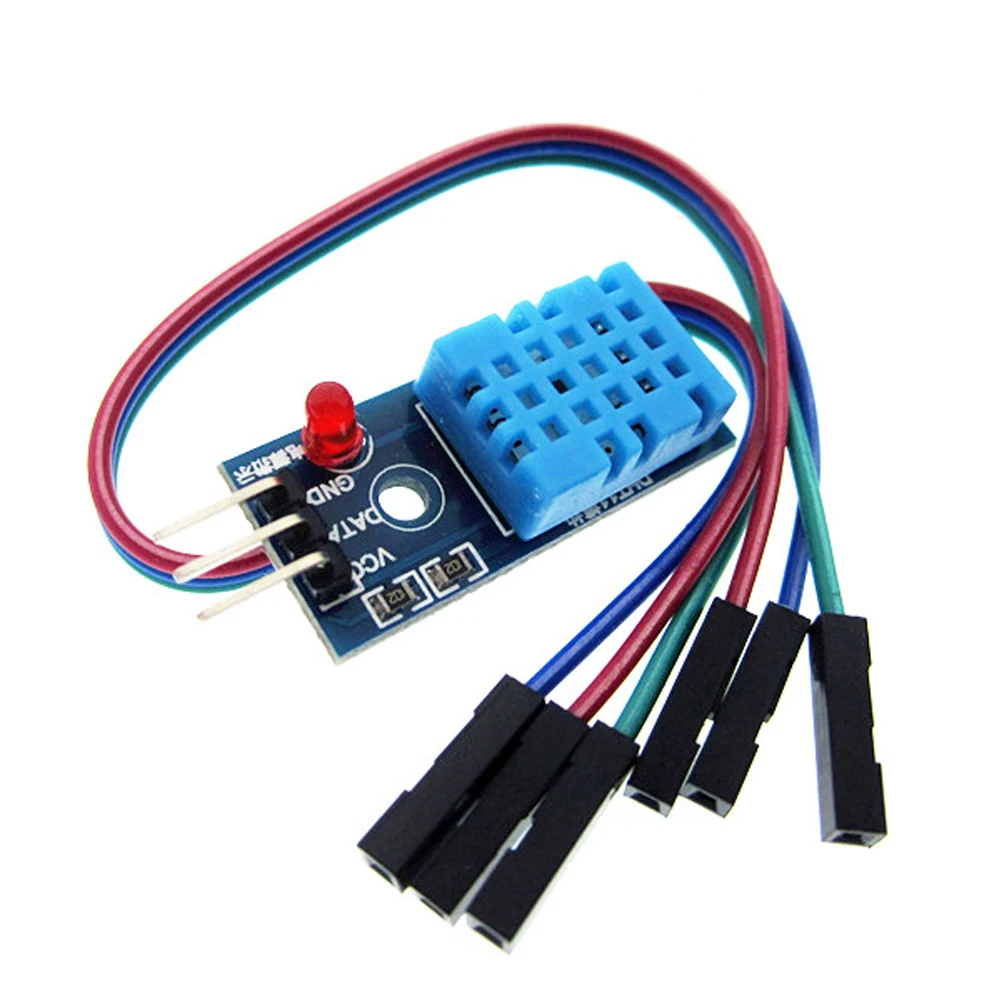

new 10PCS Single Bus DHT11 Digital Temperature and Humidity Sensor DHT11 Probe