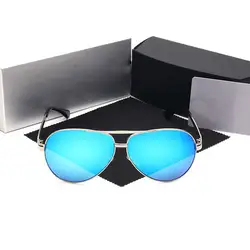 Бренд Mercedes классический Для мужчин Алюминий солнцезащитные очки HD поляризованные UV400 зеркало мужской солнцезащитные очки Для женщин для