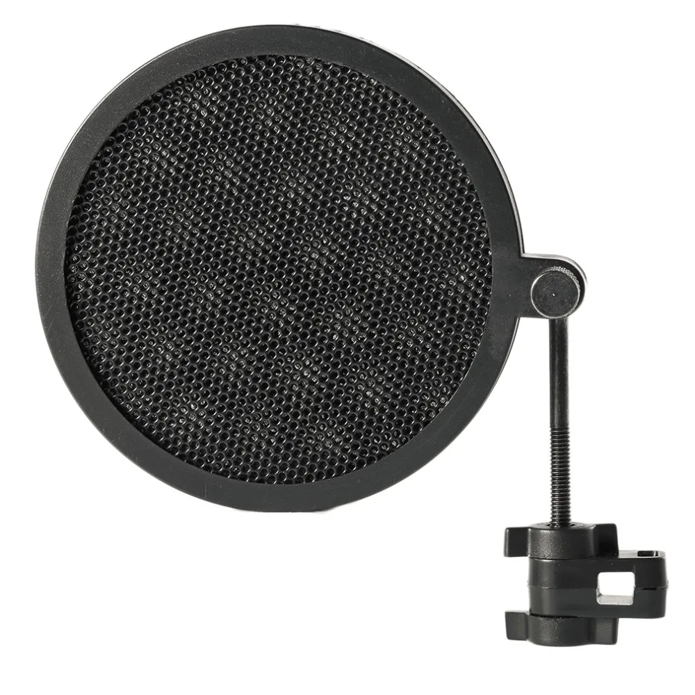 PS-2 Double Layer Studio Microphone Mic Wind Screen Pop Filter Swivel Mount Mask Shied For Speaking Recording