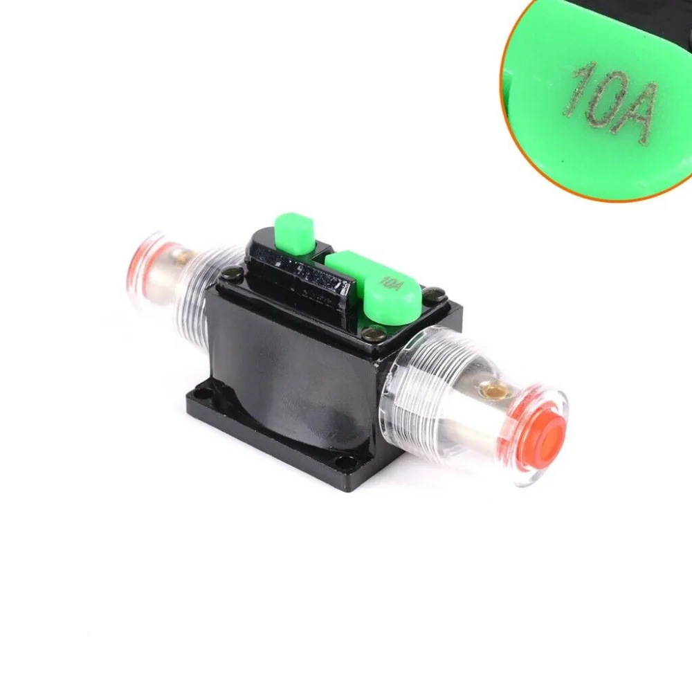 

#MRK DC 12V-24V 10-30A Auto Car Audio Circuit Breaker Reset Fuse Inverter Holder