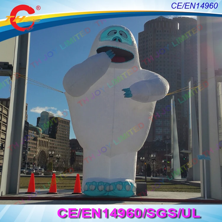 

free shiping giant Winter's Decorations Inflatable Bumble The Abominable Inflatable Snow Monster/Inflatable Wendigo