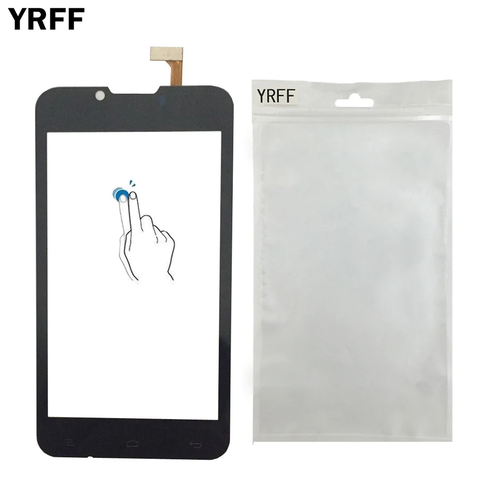 Переднее стекло YRFF для телефона 4 3 дюйма Fly IQ441 IQ 441 сенсорный экран дигитайзер
