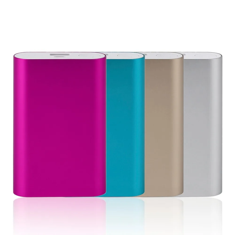 

Power Bank Case External Portable Mobile Phone Backup Bank USB Charger for XIAO MI Emergency Portable For 8400mah(NO Battery)