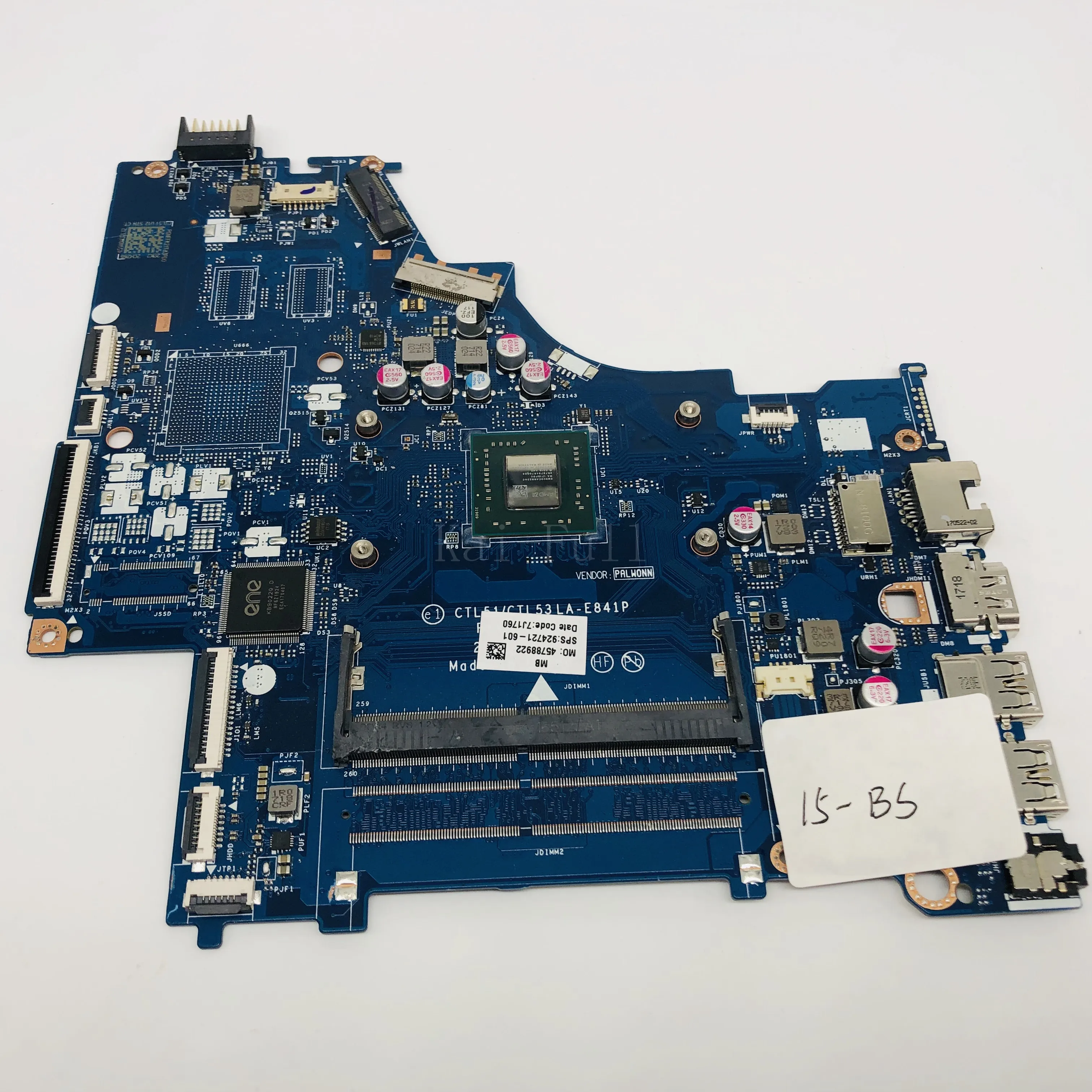 New  for HP 15 15-BW 15Z-BW000 Series 924719-601 924719-001 CTL51/53 LA-E841P UMA A9-9420 Laptop Motherb